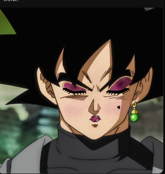 PurpleCometbaby's tweet photo. "@TheTrueZamasu Wha happened... to ya...?" https://t.co/1fTOipPmyp