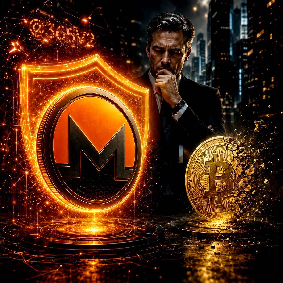 365V2's tweet photo. @magiccrypto420 Not sure if Michael Saylor is fond of $XMR, but in my opinion, I think Monero is better than $BTC. Monero is everything Bitcoin should have been. LFG XMR! https://t.co/fbmoX4Jm5r