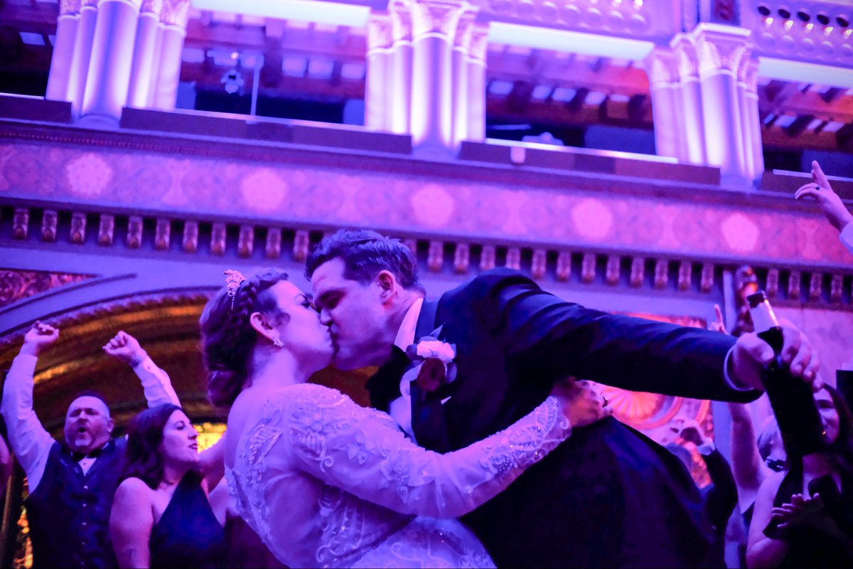 JustinHerman's tweet photo. From this moment on: @magtherose and I were overjoyed to welcome more than 200 friends and family to our wedding in St. Louis this weekend, with the ceremony at the Basilica Cathedral and reception at Union Station’s Grand Hall. https://t.co/Y9UJiSQ2gw