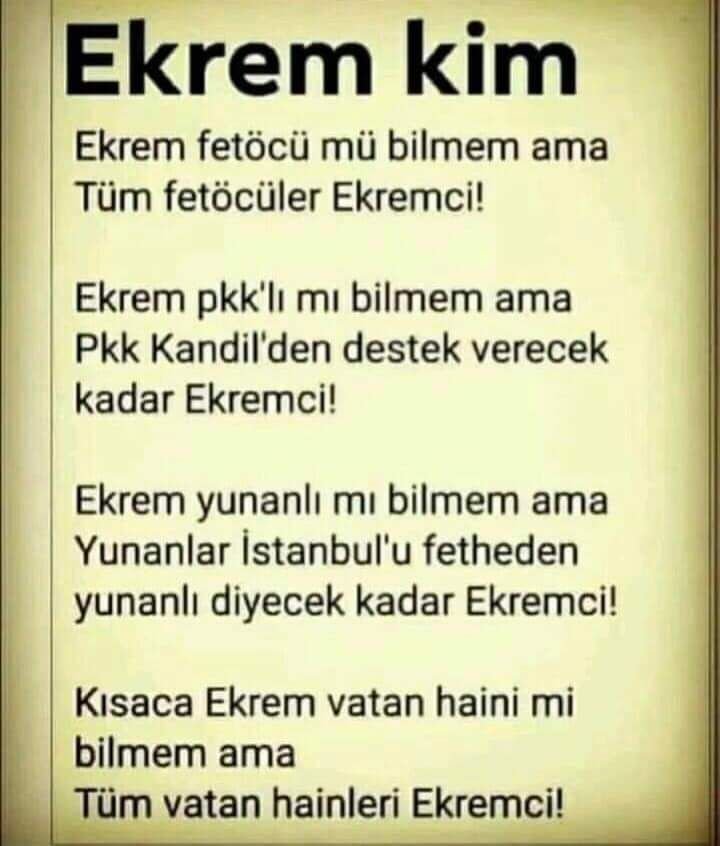 yhaoguzkaan's tweet photo. @EzelYENIPARTI https://t.co/Ezu4zokACc