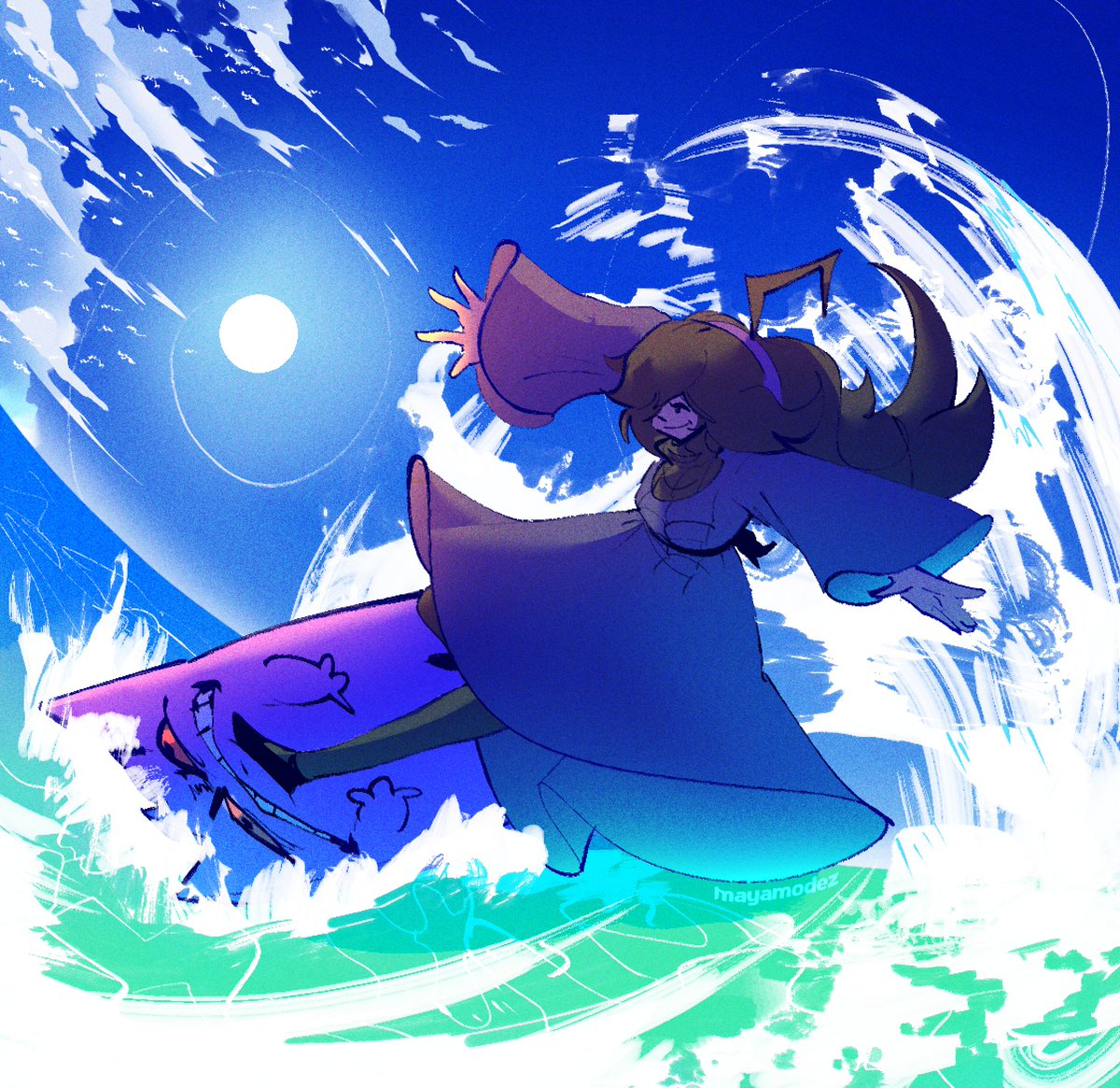 MayaModez's tweet photo. you know how to swim, right gengar? - that one hex that wants to be a swimmer now https://t.co/a7FHQckWUu