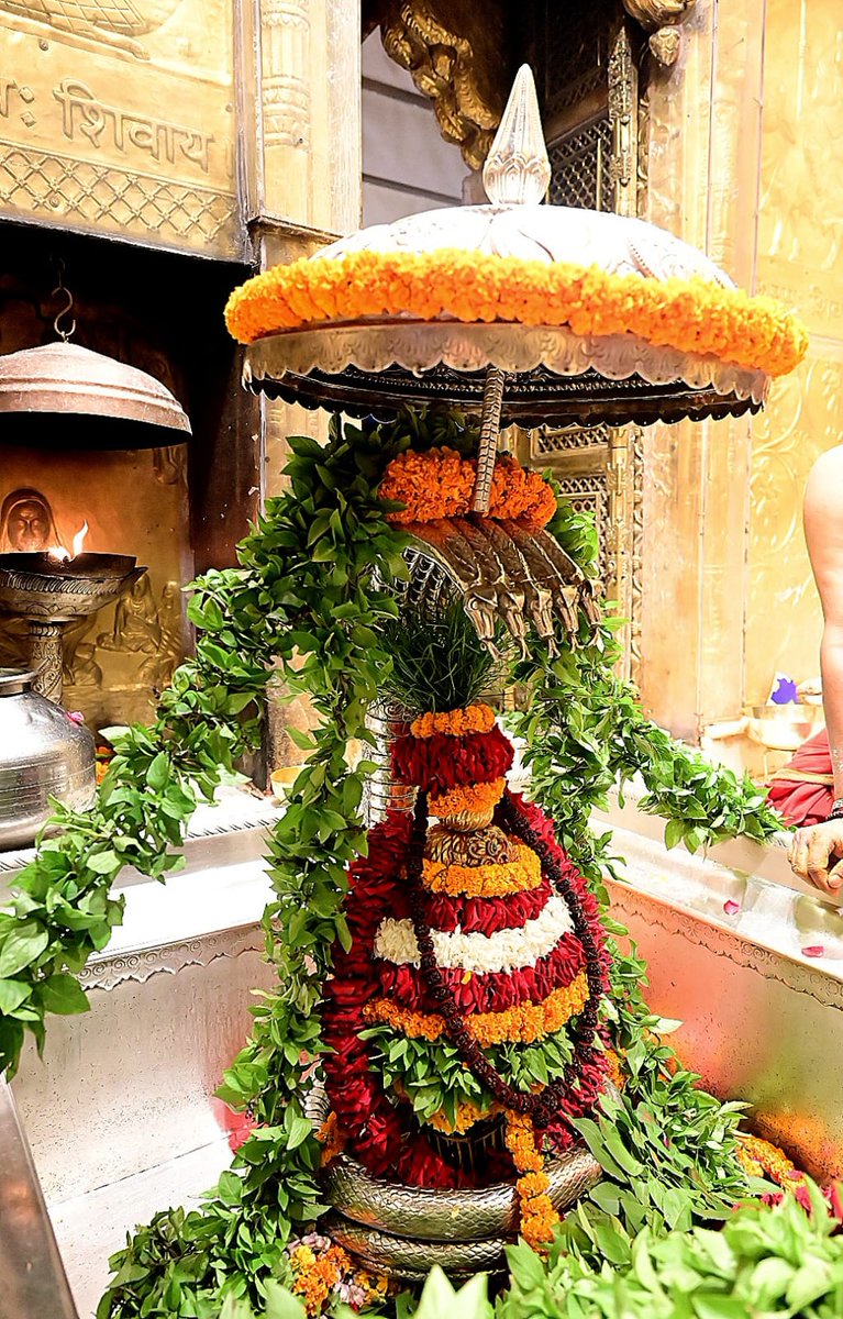 ShriVishwanath's tweet photo. श्री काशी विश्वनाथ जी की श्रृंगार आरती I
#kashivishwanath #kashi #hindu #sanatandharmaहमारे https://t.co/jhVpADEAjs