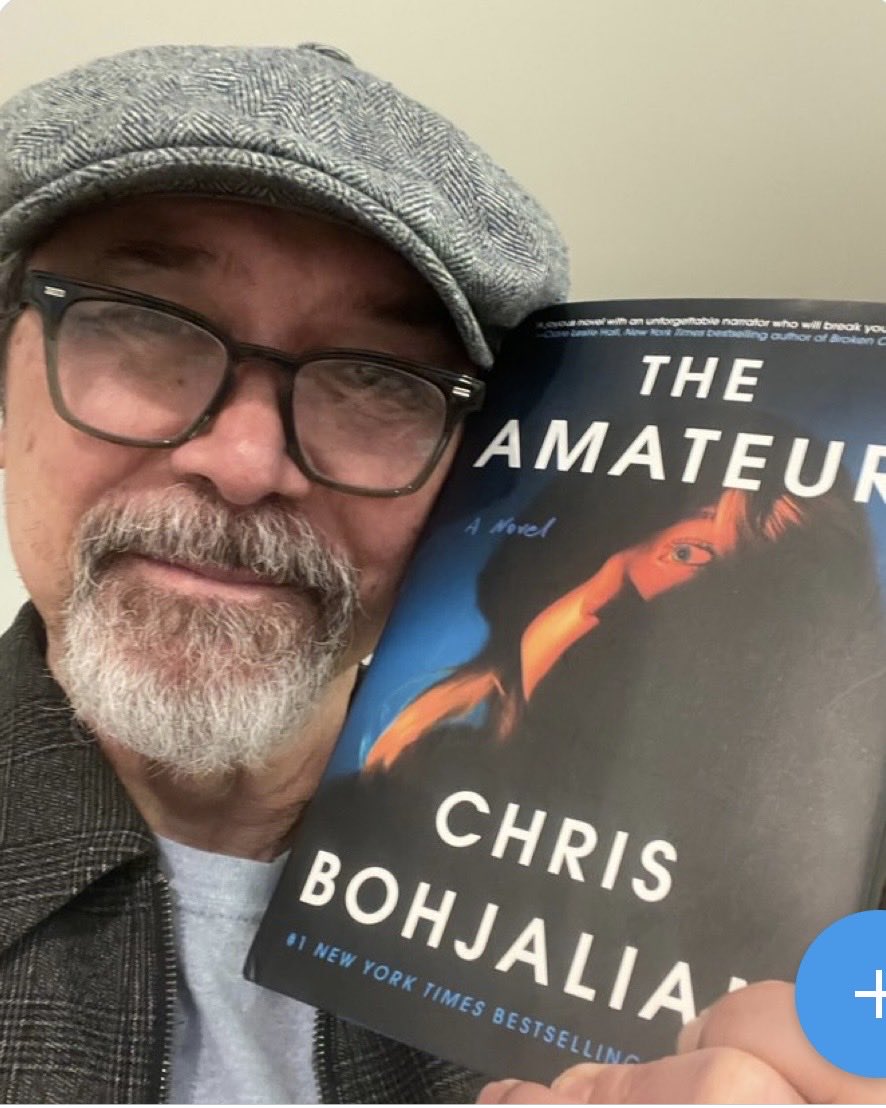 ChrisBohjalian's tweet photo. When the spectacularly talented quadruple threat @LouDPhillips — also the kindest man on X or in Hollywood — is reading your new novel…you do the Ed Grimley Happy Dance. Thank you, Lou! Also? Watch GANGLAND tonight! https://t.co/tZ3yoDLM4V