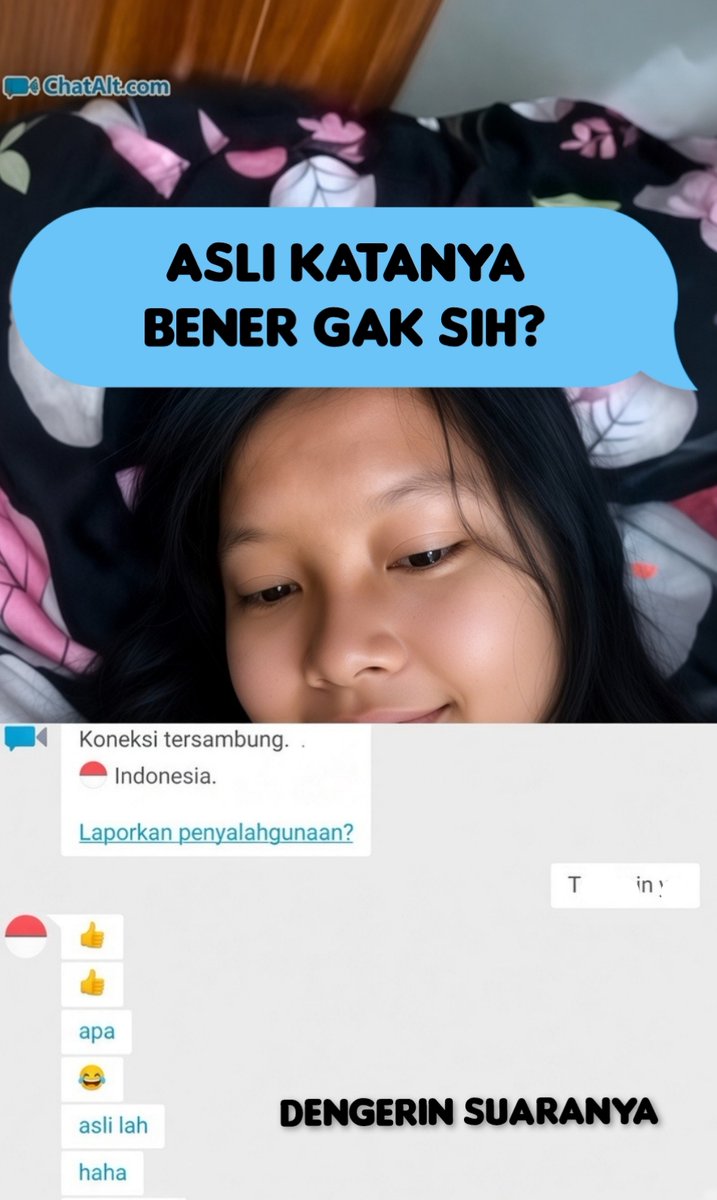 Sultan_OmeTv's tweet photo. ome tv percakapan seru, menurut kalian gimana? https://t.co/fTA7xOj5fl