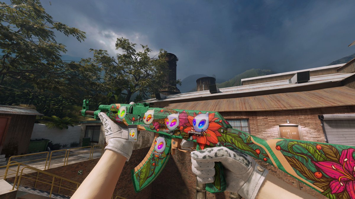 RobertB_CSGO's tweet photo. Had a special AK arrive during the week  🥳

• 5x Dignitas (Holo) AK-47 | Wild Lotus (0.024)

The world's first and currently only item to feature a total of 6x Dignitas Holos, including the charm!  

Sourced on request   🤓 https://t.co/Zkzki4wgfx