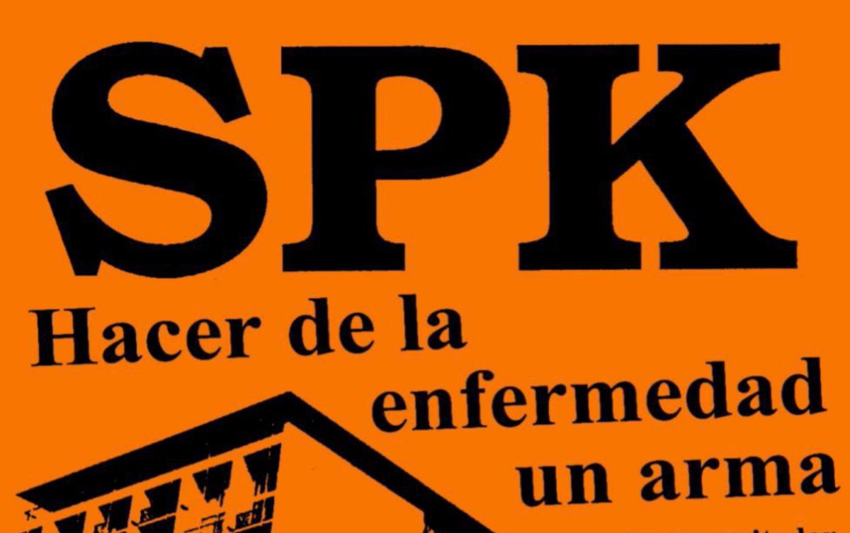 Greg9AK's tweet photo. 1/9
SPK - HACER DE LA ENFERMEDAD UN ARMA
Capítulo 19 "Objeto - Sujeto"
https://t.co/8JHNGfqfp2

Enfermedad: 
De la manera más inmediata la necesidad de vida se manifiesta en la experiencia de las limitaciones y amenazas de la vida, en la enfermedad como ser allí capitalista https://t.co/DbVUg68FTw