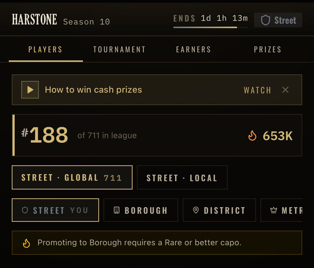 Neon_Defi's tweet photo. yoo fam, it’s been a while since I posted my Syndicate progress…

but I never stopped grinding for a second.
still locked in Street Division, currently #𝟏𝟖𝟖 Global Street and #𝟓 Local Street.

just need more Rares (and stronger Capos in general) to push into Borough 🥲

season 10 ends in one day… until then, the grind continues.

@SyndicateGameHQ