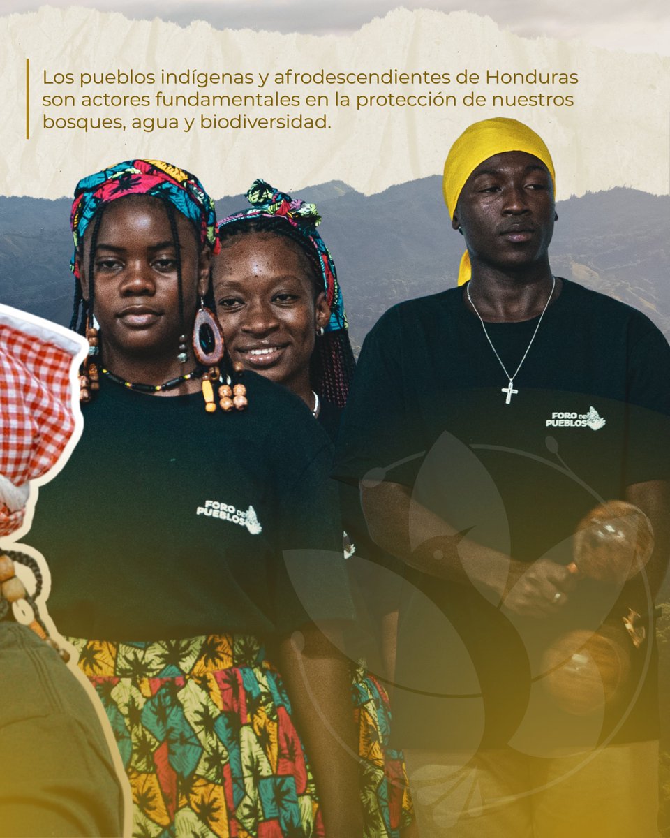 sernaHN's tweet photo. Día Internacional de los Pueblos Indígenas

En Honduras, los pueblos indígenas y afrodescendientes son guardianes de territorios, ecosistemas y conocimientos ancestrales que contribuyen a la protección de nuestra biodiversidad y nuestros recursos naturales.

Desde SERNA reafirmamos nuestro compromiso de trabajar junto a los pueblos originarios para fortalecer su adaptación al cambio climático, sus medios de vida y la resiliencia de sus comunidades.

Reconocer sus saberes es también proteger nuestro futuro. 🌎