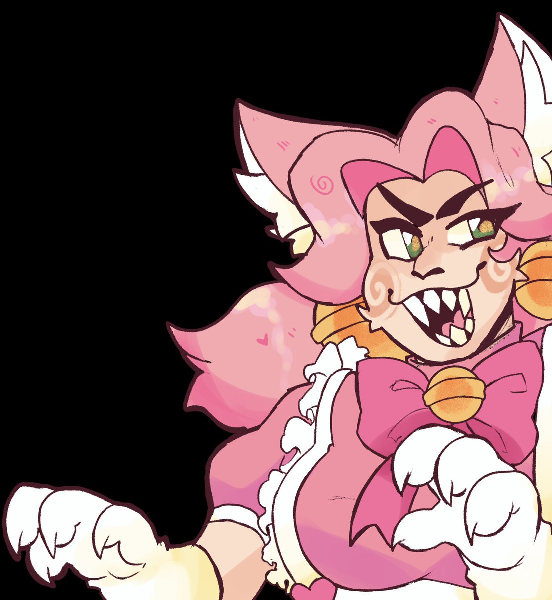 ArtistGmer's tweet photo. #madmewmew I drew for Deltarune cafe thing #deltarune #deltarunefanartㅤㅤㅤㅤ https://t.co/7wbvlVvx32