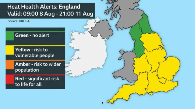 BBCBreakfast's tweet photo. Drought is likely to be declared across more of the UK this week, as another widespread heatwave develops with no significant rain in the forecast.

https://t.co/49qeVNYbou https://t.co/Kin9tyNfcc