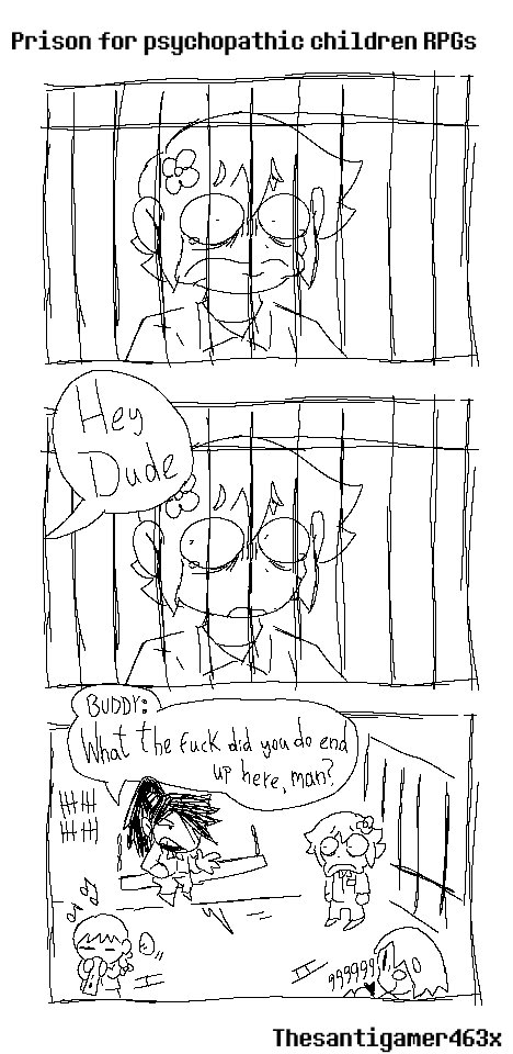 santigamer463x's tweet photo. Welcome to the jail, Basil
#omori #lisarpg #yumenikki #undertale https://t.co/80Ozo4jns5
