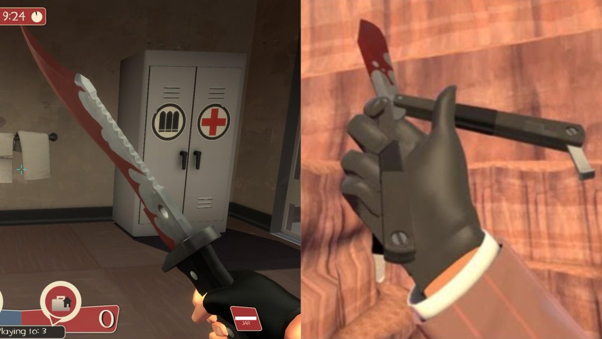 MerchantTF's tweet photo. More weapons should get stained with blood after a kill https://t.co/bUrEfetbAd