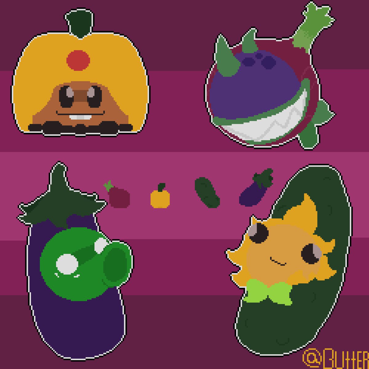 butteredhip's tweet photo. Plants with some funny lookin costumes....
#pvz #pvzfanart https://t.co/hpKXoqajph