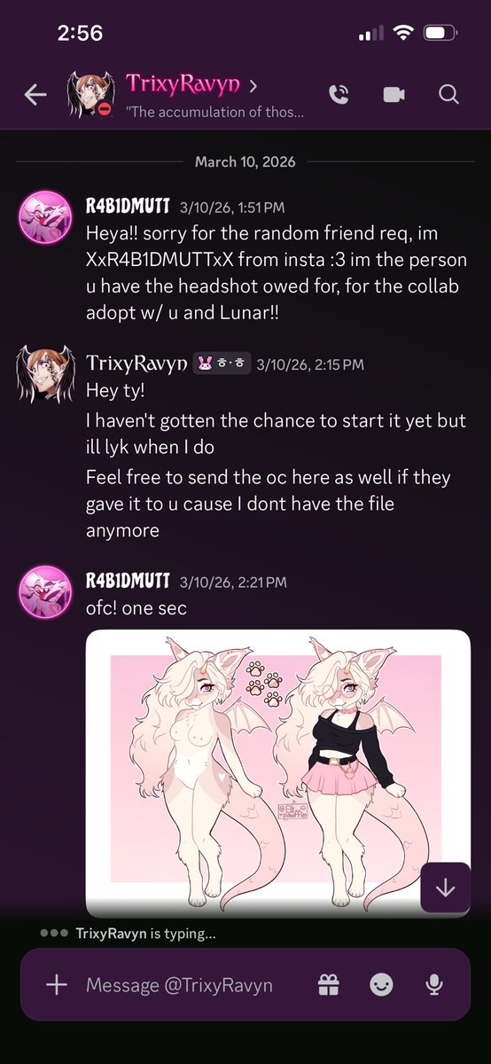 RabidmuttxX's tweet photo. I reached out to her on 4/5 seperate occasions during the course of may to now. Each time just asking for updates, and being understanding. Ask her to share the screens of each convo if needed. I have nothing to hide, and i hate drama so this is emotionally pretty taxing for me. https://t.co/wh0UGluVzk