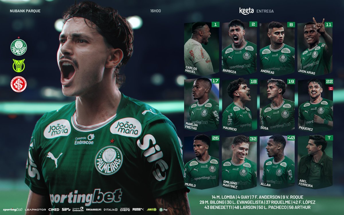 Palestrino_info's tweet photo. 🚨 PALMEIRAS ESCALADO! https://t.co/kig62iScVM