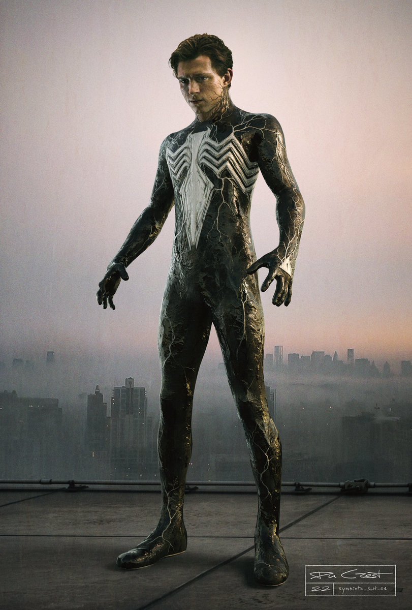 charni09's tweet photo. @cosmic_marvel This symbiote suit is incredible. With the symbiote's abilities in Marvel's Spider-Man 2, it could be amazing. https://t.co/gDGi1oZz1J