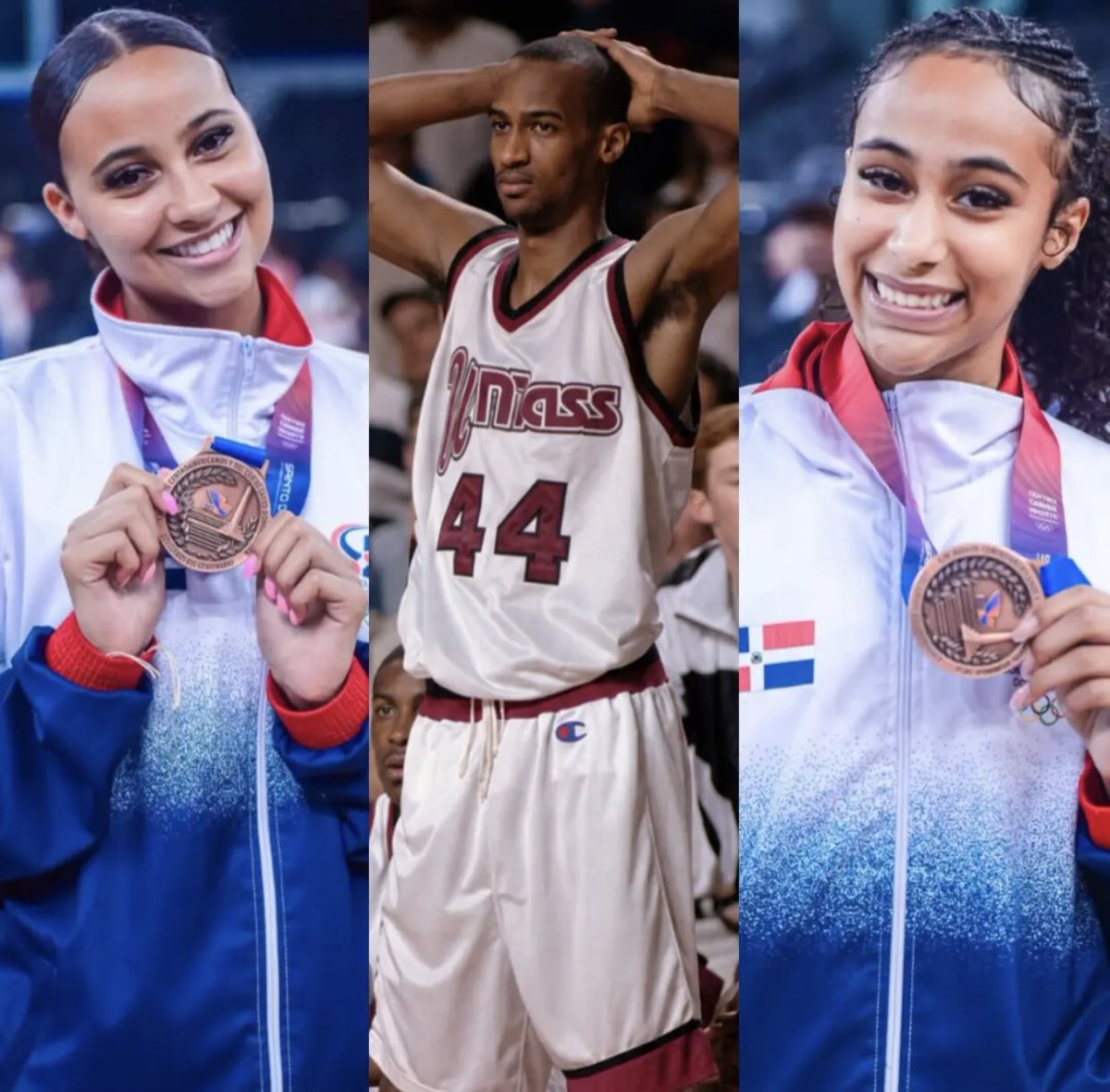LEOVING's tweet photo. QUE MARAVILLA. 🏀🇩🇴
El ex-selección Rigoberto "Rigo" Núñez (San Lázaro, San Carlos, UMass Final Four '96) extendió su legado en el país a través de sus hijas, Leila y Carmela, ganadoras de Medalla de Bronce U20 en los Centroamericanos y del Caribe 2026.🇩🇴👏🏻
Cc: retrobasketdom. https://t.co/c7Bl1DsqLc