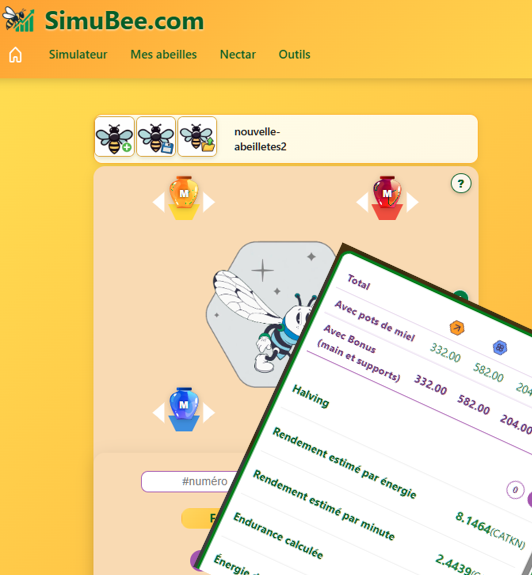 simubee_com's tweet photo. Welcome to the https://t.co/j2kHs6L7YL X account!
The earnings simulator for the Move-to-Earn project @The_Life_Bomb .
This page will keep you updated with the latest news and updates from our site.
A quick like and share to help launch the account? Thank you! 🐝 https://t.co/5YG19VPOlf