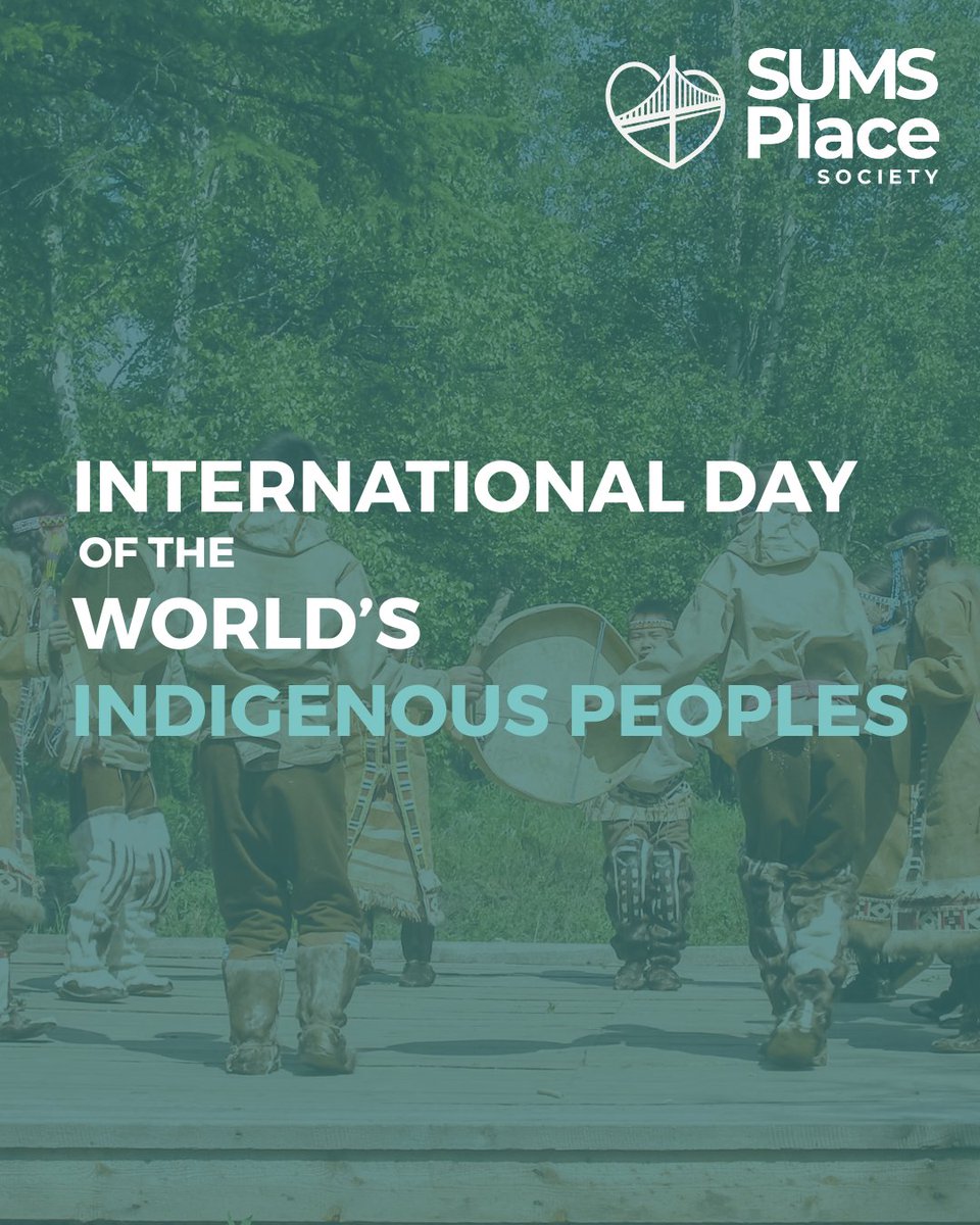 SUMSplace's tweet photo. Today is the International Day of the World's Indigenous Peoples! At SUMS Place Society, we believe in uplifting Indigenous voices and supporting their communities. ๐
โก๏ธLearn more at UNESCO or https://t.co/W7oYWWkyxn! ๐
#IndigenousPeoplesDay #WorldIndigenousPeoples #SUMS https://t.co/Cb2BlSCUZt