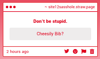 site12sasshole's tweet photo. Don't ever say that again you'll summon incomprehensible horrors called me beating your ass. https://t.co/MzLgWjmzin