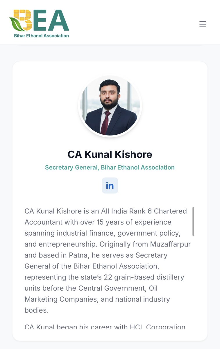 qounal's tweet photo. The website of @biharethanol is now fully functional. You will get data on Bihar’s ethanol production, relevant notifications and representations made by BEA. 

VISIT https://t.co/cuIyPRenWp for details. https://t.co/NZvV5e1owW