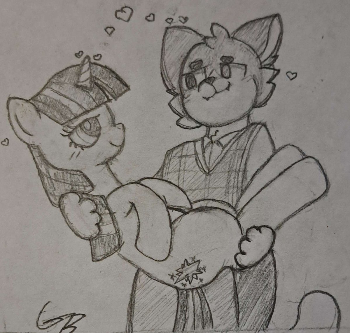 GoldenBright_'s tweet photo. Haven't Drawn anything in what feels like a millennium, but here you go <3
#furryart #mlp #furry https://t.co/rjwPhfbcF3