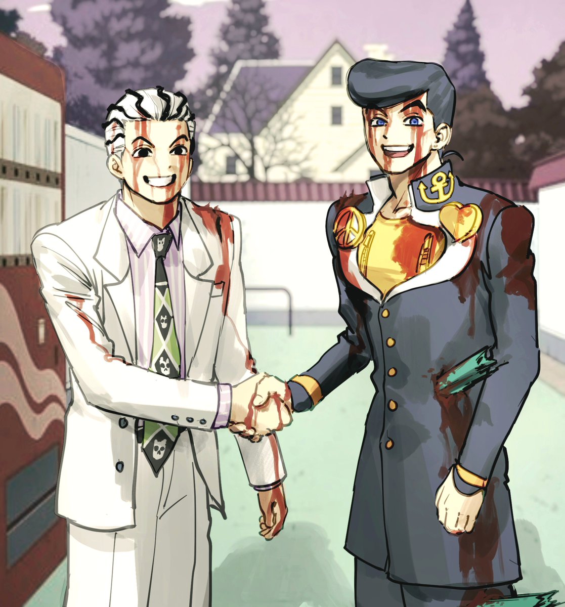 santamanymany's tweet photo. #jjba https://t.co/nt2R4sBprY