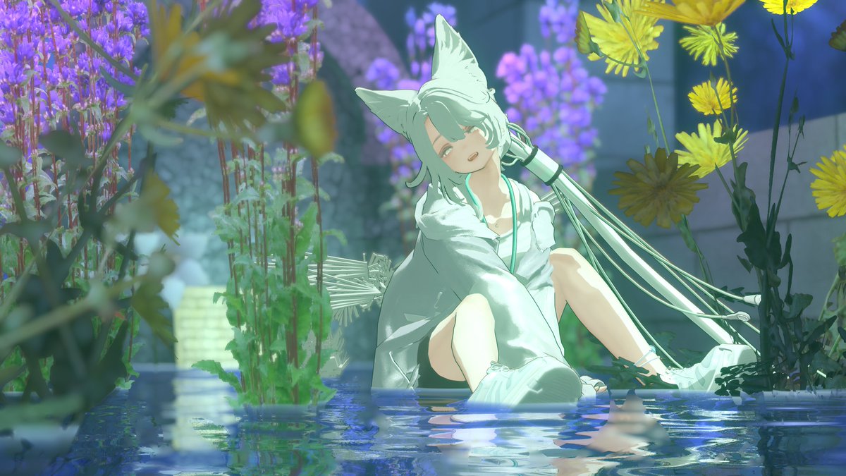 tacho_vrc's tweet photo. 水辺がきもちい
World:孤独を讃えた終鈴、記憶に広がる秀麗
#Marycia3D #ねこぺん商店 #arsk https://t.co/t4lFosxZ9Y