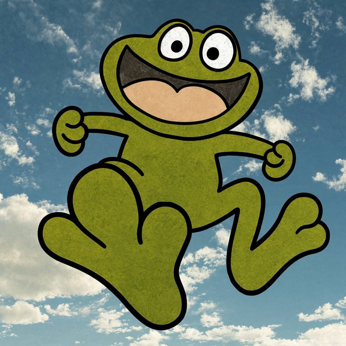 OggieFrogSol's tweet photo. Leap of faith https://t.co/clXgdbALNS