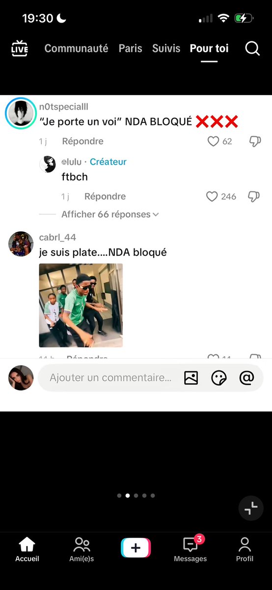 nryyhz's tweet photo. c’est quoi cette trend à la con ceux qui font ça je vous souhaite que du mal bande de merde https://t.co/MtJR0Pb5hQ