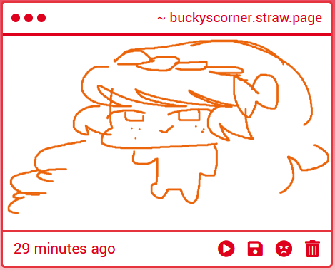 sleddogbuck's tweet photo. I'm taking a break from this acc but I just couldn't not respond to this super cute Ishma I got in my strawpage.
Thanks anon that put a real smile on my face <3 She going to the gallery mwah mwah mwah
I love you anon https://t.co/hbFuQuS39t
