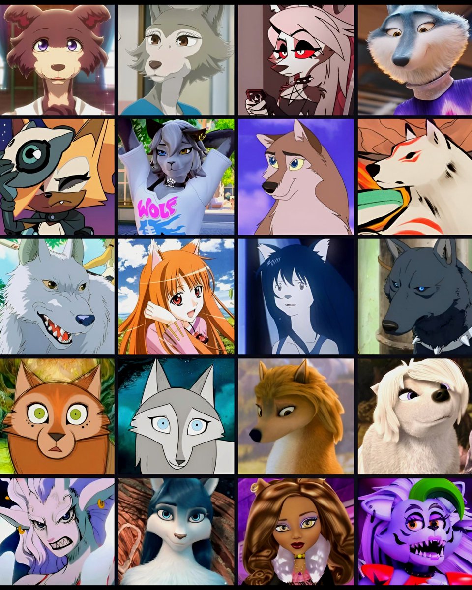 cartoonvibes26's tweet photo. Who's your favorite female wolf? 🐺

Credit - Dalua https://t.co/c6Z5sGkzcO