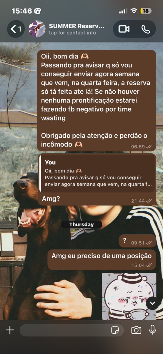 chaesunjik's tweet photo. @myuuzakii @All Amiga pelo visto tá assim com todo mundo https://t.co/Rnvl1rlND9