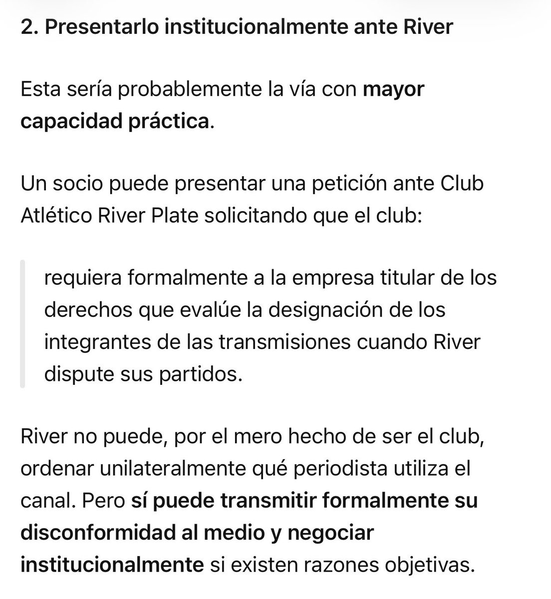 NDRosatto's tweet photo. El hincha de River está cansado de escuchar una y otra vez tantos comentarios tendenciosos por parte de Juan Pablo Varsky. Mi pregunta para @stefanocdicarlo es ¿Estás dispuesto a escuchar al hincha/socio de @RiverPlate?¿Contamos con la predisposición de quienes nos “representan”? https://t.co/R8WvqY3HQd