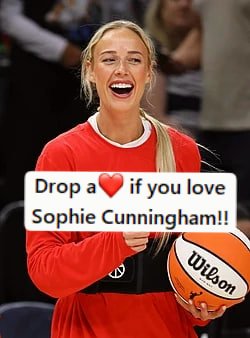 WakeUpPatriott's tweet photo. I firmly love Sophie Cunningham❤️💯!! https://t.co/ugYsQkLXUO