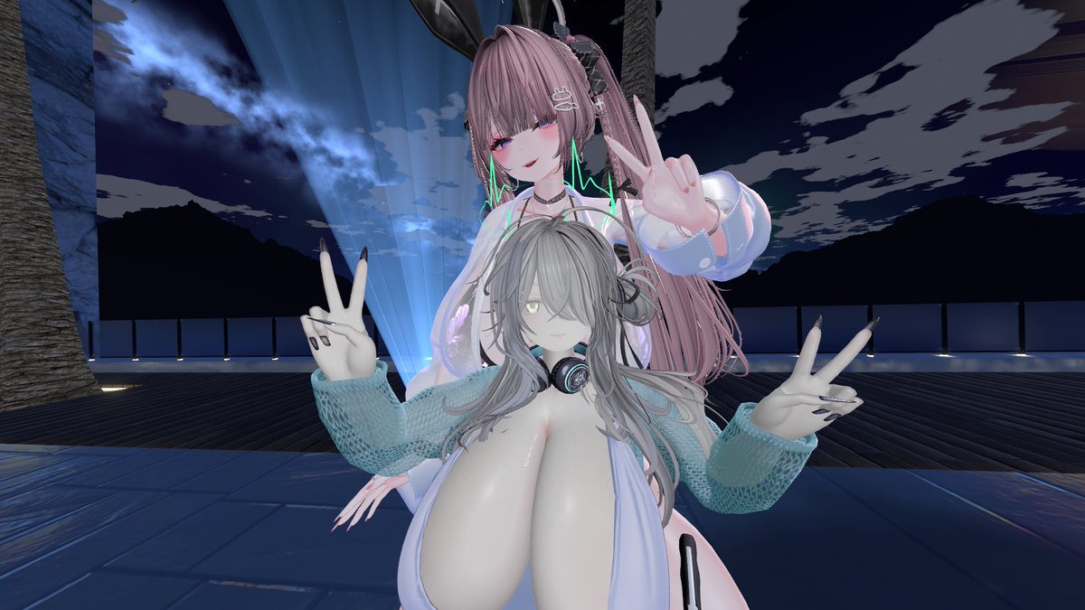 yoru0ray's tweet photo. #VRC_NBB
NBB行ってお写真撮ってもらいました！
すすちゃんと、すすぐさんと、しえるさんと、ほっぺさんありがとうございました！
VRでも人多いところ行けるようにしたおかげで普段の姿で写真撮れてよかった
水着姿みんなかわいかったな～

あとすすぐさん覚えててくれてありがとう！ https://t.co/aGMyjubRkO