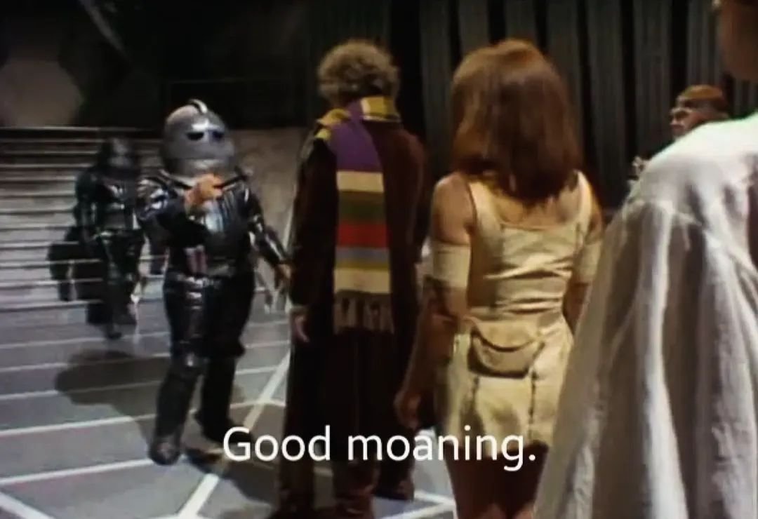 WhosThatGav's tweet photo. #nowwatching #DoctorWho #TheInvasionOfTime πΊ https://t.co/kdpgsABc3G