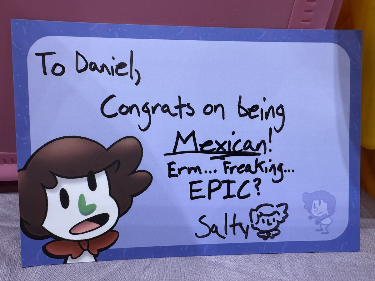 saltydkdan's tweet photo. Shout out to Daniel https://t.co/gka18sDCCd