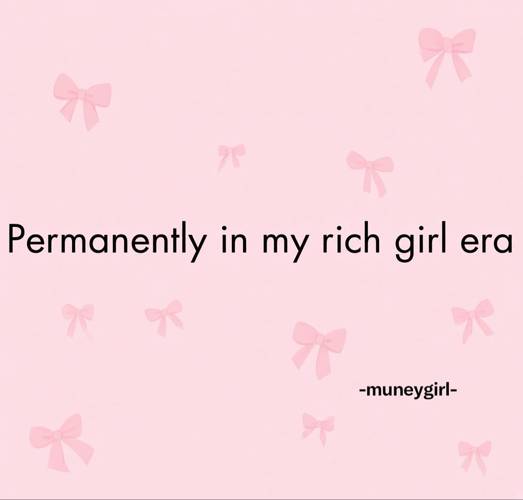 muneygirl's tweet photo. I am permanently in my rich girl era 🤑✨ https://t.co/QH8VXWfsBo