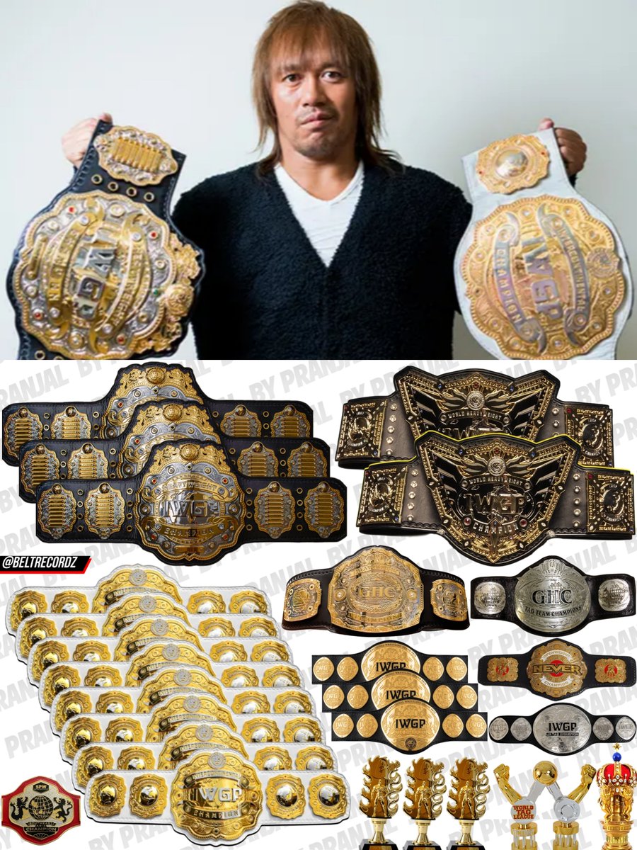 beltrecordz's tweet photo. The New GHC Heavyweight Champion Tetsuya Naito 👏👏.. https://t.co/oHOMmgXdHq