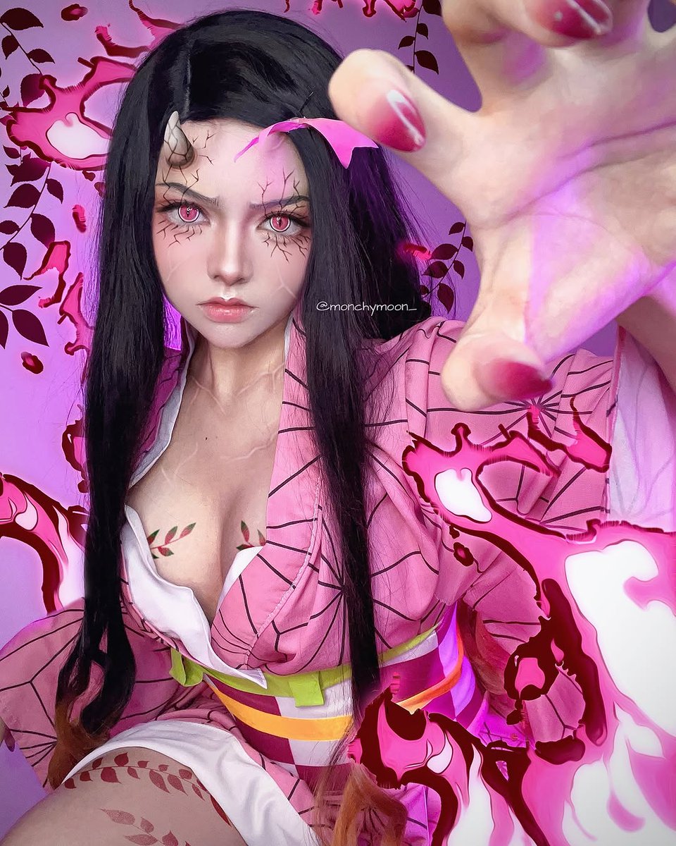 monchymoon_'s tweet photo. you’d better run now !

Me as Kamado Nezuko (Demon) from Demon Slayer (Kimetsu no Yaiba) https://t.co/wvz0RBgdHF