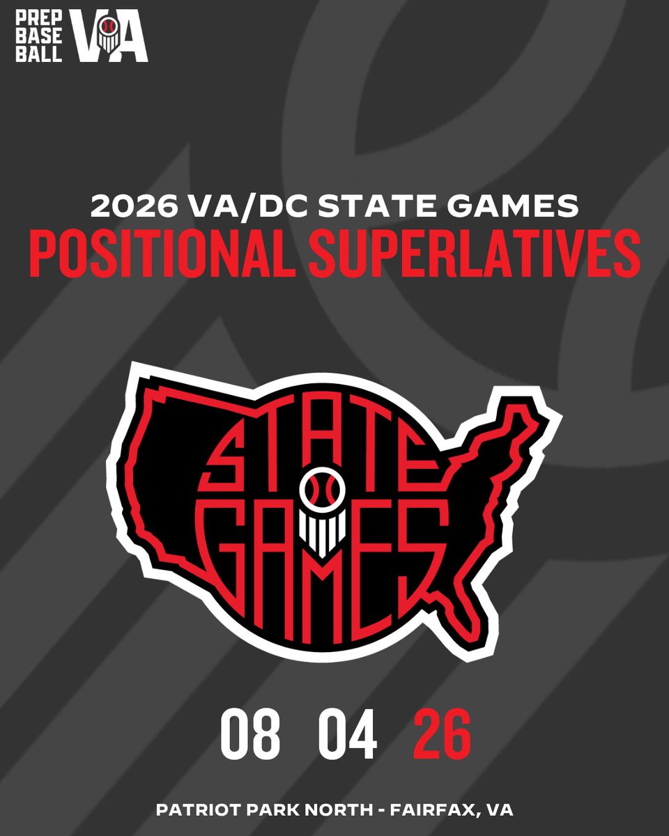PrepBaseballVA's tweet photo. β 2026 VA/DC State Games: Positional Superlatives β
Positional Superlatives
Take a look at the positional superlatives from our 2026 VA/DC State Games.
π https://t.co/GfkucDxzRs
#VASG26 https://t.co/burDmtbZmi