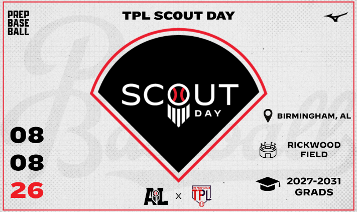 PrepBaseballAL's tweet photo. 📊 𝐓𝐏𝐋 𝐒𝐜𝐨𝐮𝐭 𝐃𝐚𝐲: 𝐒𝐭𝐚𝐭 𝐋𝐞𝐚𝐝𝐞𝐫𝐬

The summer showcase season continued on Saturday at Rickwood Field with talented 2027-2031 prospects in attendance. 👀

🔹 60-yard dash leaders
🔹 Top EVs
🔹 Defensive velocities
🔹 Full statistical breakdowns

🔗: https://t.co/Ac7EWNjMtB

#TPLScout || @TheProspectLab