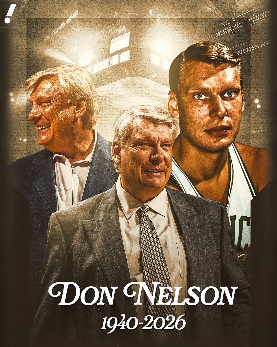 YahooSports's tweet photo. Remembering Coach Nellie 🕊️

🏀 3x NBA Coach of the Year ('83, '85, '92)
🏀 1,335 Coaching wins (2nd all-time)
🏀 One of three coaches to win 1,300+ games
🏀 2x NBA All-Star Game head coach ('92, '02)
🏀 Naismith Basketball Hall of Famer
🏀 5x NBA Champion (as a player)
🏀 1x FIBA World Champion ('94)
🏀 Chuck Daly Lifetime Achievement Award ('25)