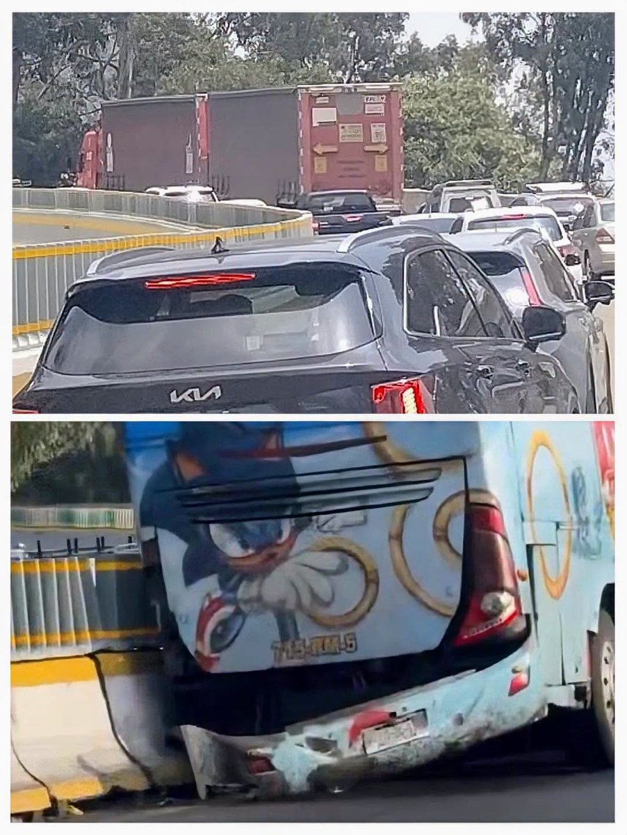 24_morelos's tweet photo. ACCIDENTE DE AUTOBÚS EN LA MÉXICO-CUERNAVACA DEJA UNA PERSONA SIN VIDA

La mañana de este domingo se registró un fuerte accidente en el kilómetro 28 de la autopista México-Cuernavaca, a la altura de Topilejo y en dirección a la Ciudad de México. Un autobús de turismo, procedente de Morelos, terminó impactado contra el muro de contención.

De acuerdo con los primeros reportes, el conductor presuntamente se habría quedado dormido al volante, lo que habría provocado el impacto. Durante el accidente, uno de los pasajeros salió proyectado de la unidad y perdió la vida en el lugar.