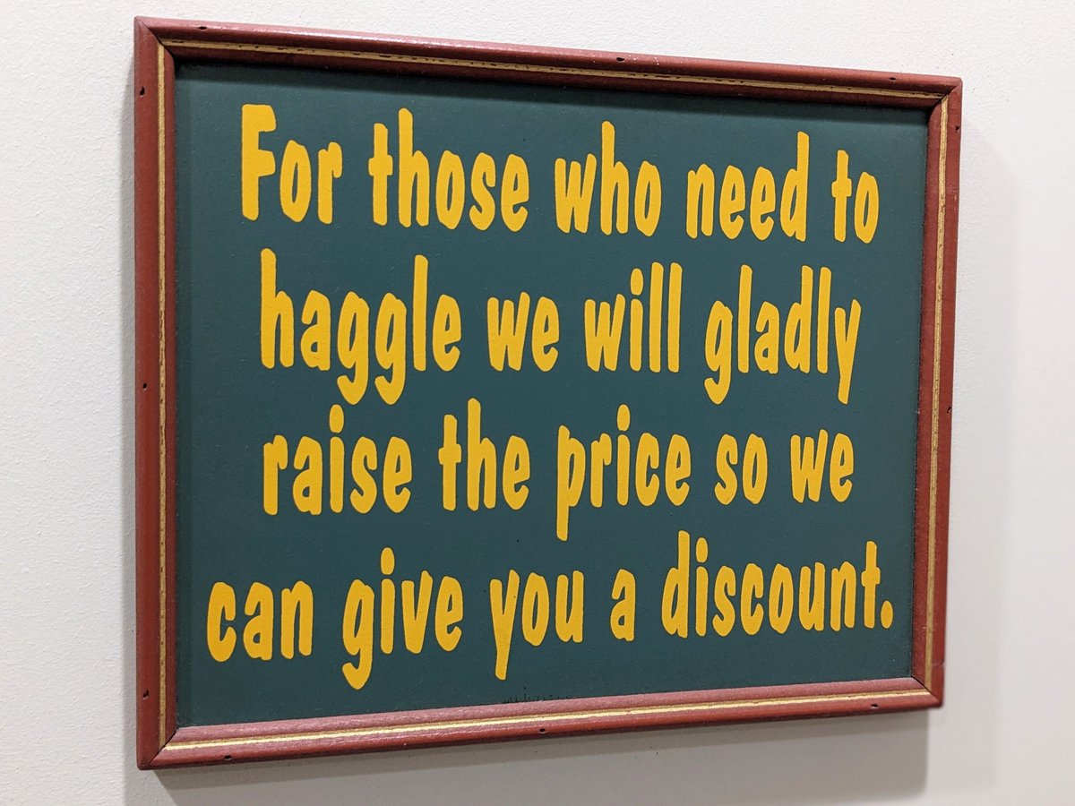 grace_leny_3's tweet photo. @Donald_G_Redman Don, since today is Sunday Yellow, my contribution comes with a splash of yellow. Apparently, some people will still try to negotiate even when the price is already perfectly fair. This little sign at my dentist's office made me laugh! 😄 https://t.co/D1c9QLdMCP