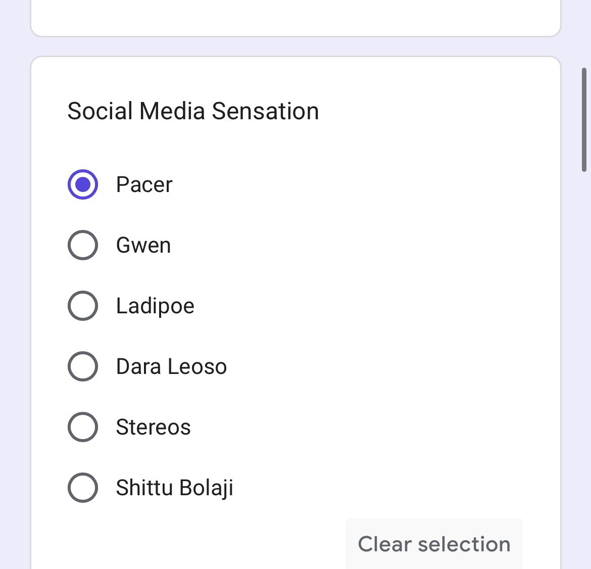 king_pacer's tweet photo. excited to be nominated for the “social media sensation” award by my peers.

Naso dem go nominate me for Grammy soon😂🙏🏽

Grace no fit finish for who believe 🥹🤲🏼
Let’s keep believing 🤝 https://t.co/C0EkKAdZI5