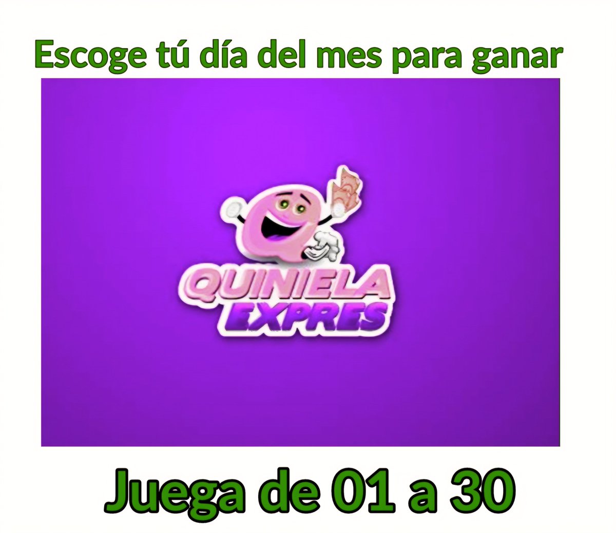 Tiemposcr's tweet photo. El número ganador para la quiniela express de hoy a la 1 es el número # 3️⃣0️⃣ felicidades a los ganadores!!!!! https://t.co/wYOCFFvGcT