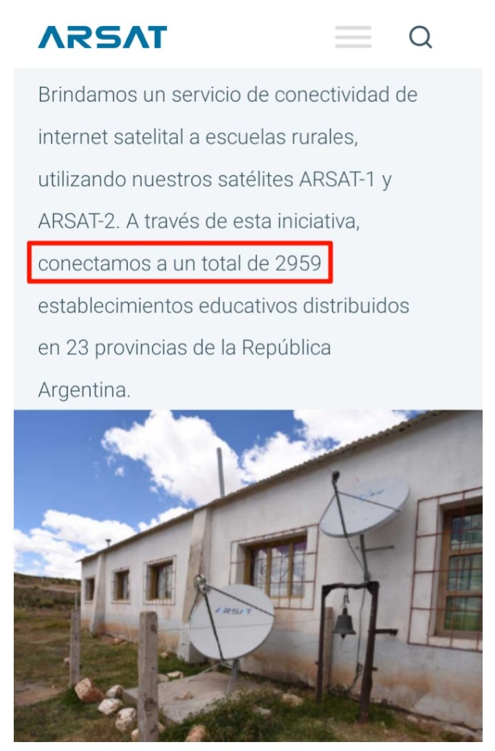 frascaroli's tweet photo. Conectar a escuelas rurales con Starlink costará casi el triple de lo que cobra ARSAT
https://t.co/Cg0RqQpPfY
Por @Ladob https://t.co/KkpdCTBZsC