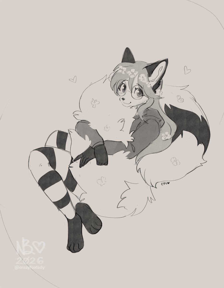 crazyfoxlady's tweet photo. A bit of self care can go a long way~ <3 
For @//dj_nitelite ~! 
Thank you! 

#foxgirlsummer https://t.co/tSZEmexu1X